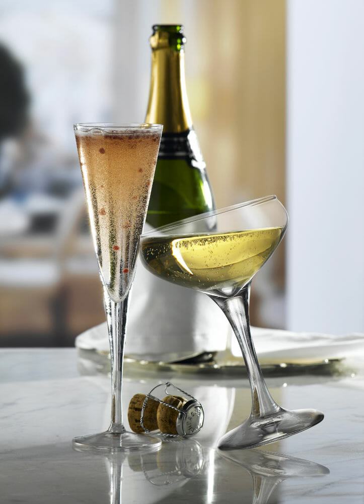 COUPE OR FLUTE – FOR YOUR BUBBLY?