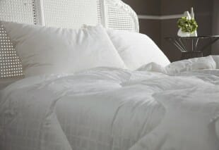 luxury bedding designed to help housekeepers