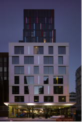UK’s 1st Corian Clad building Minories Hotel, London EC3.