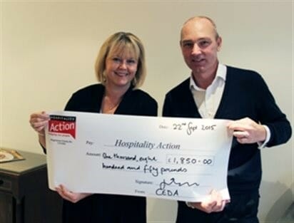 CEDA Conference Raises Big Cheque for Hospitality Action
