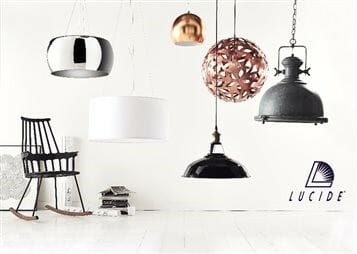 New to the UK – Lucide at Lyco: An exclusive range of stunning new lights