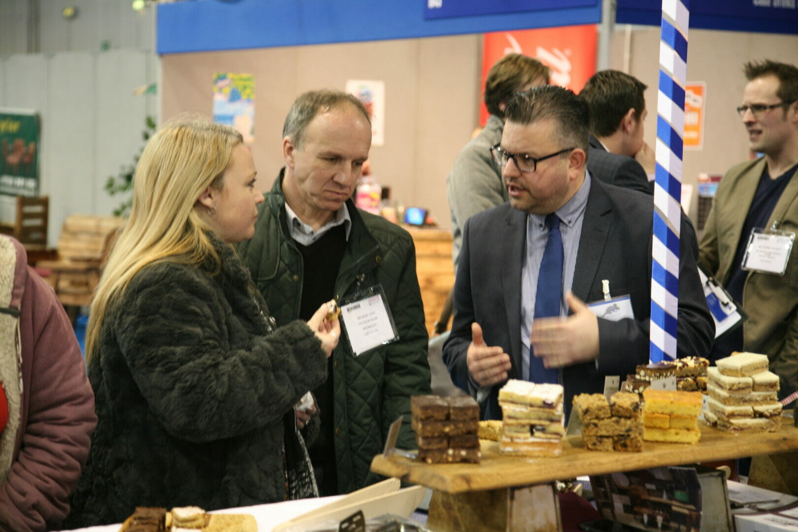 A Diverse range of exhibitors at the Source trade show in 2017