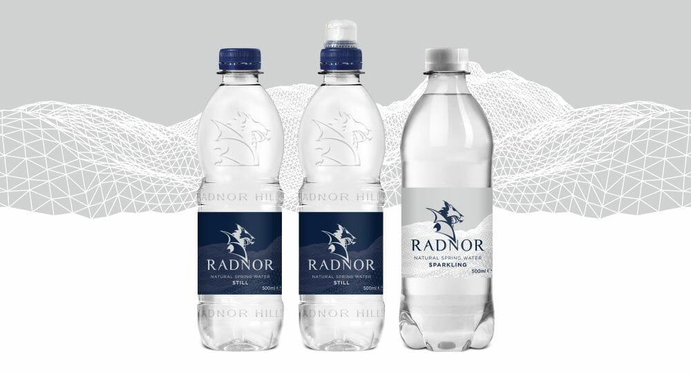 Radnor Hills celebrates new label design on their Iconic ‘Dragon Bottle’