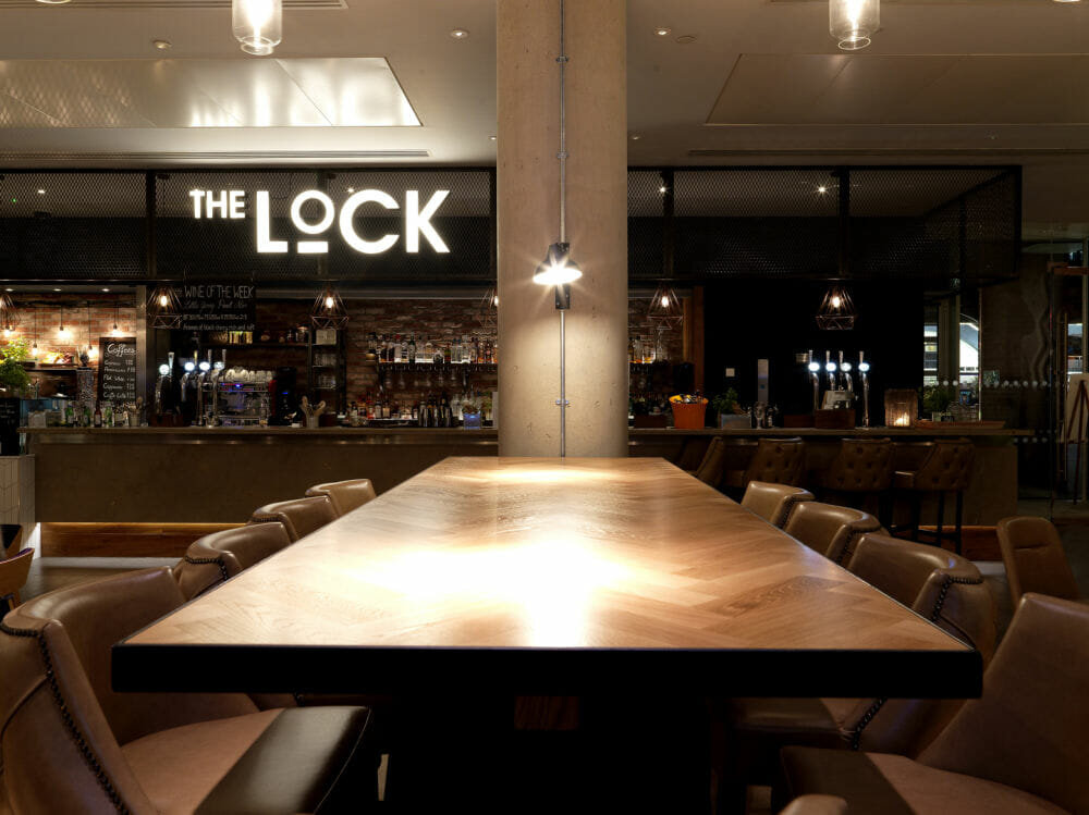 The Lock Kitchen & Bar welcomes visitors aboard