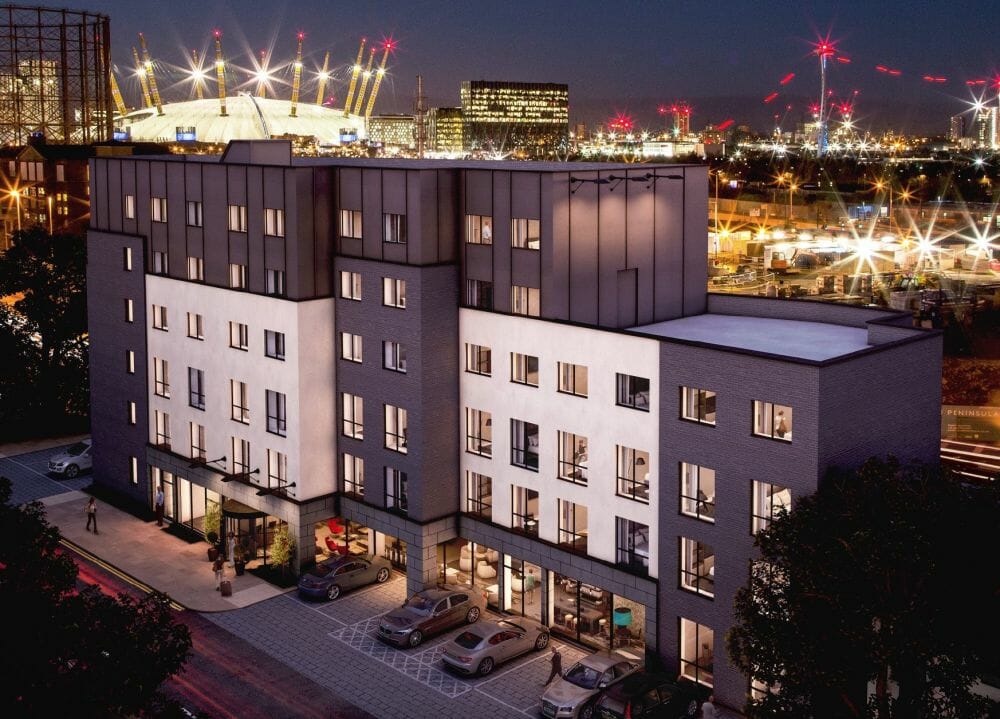 Nine Group acquires part built hotel development site next to the O2 Arena in North Greenwich