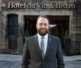 Hotel du Vin Edinburgh gives a warm welcome to Benjamin Bel as new General Manager