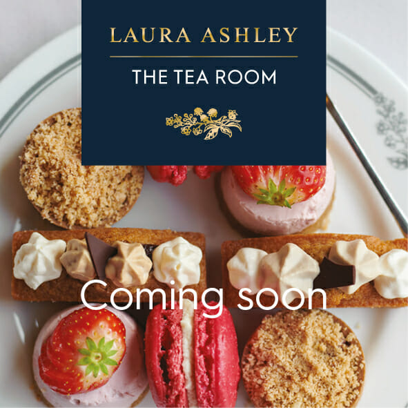 Bookings now open for the first Laura Ashley The Tea Room opening in Cornwall