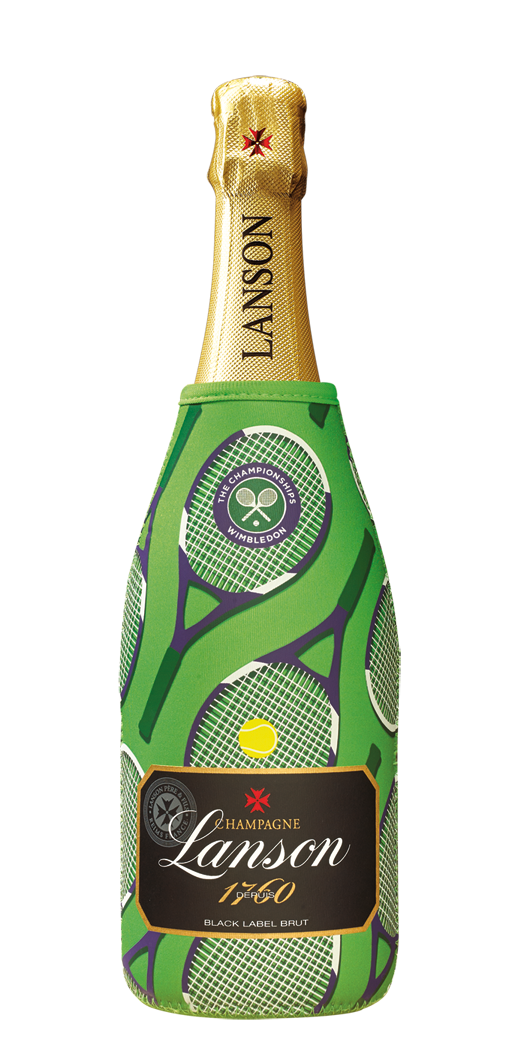 CHAMPAGNE LANSON CELEBRATES ITS UNIQUE 42nd-ASSOCIATED PARTNERSHIP YEAR AT THE CHAMPIONSHIPS, WIMBLEDON 2019 WITH THE LAUNCH OF ITS VINTAGE GOLD LABEL 2009 AND NEW TENNIS RACKET-THEMED NEOPRENE BOTTLE COOLER JACKETS