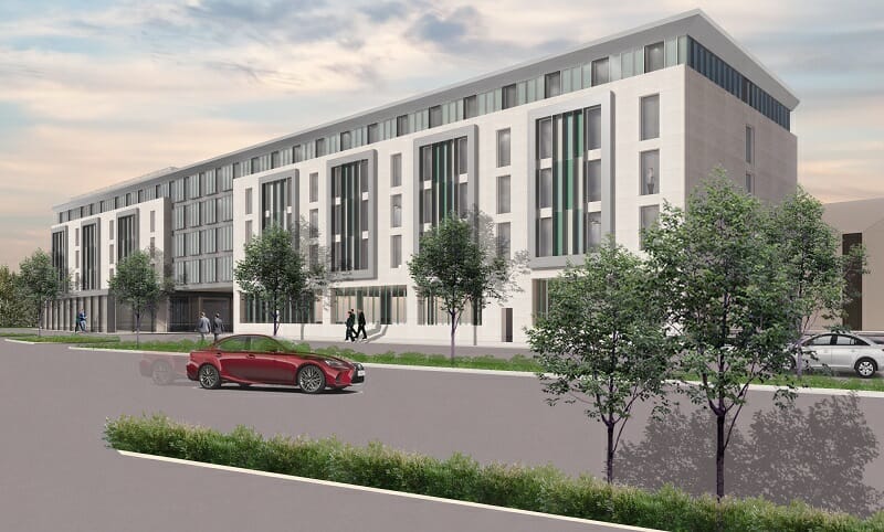 Take off for new hotel at Glasgow Airport