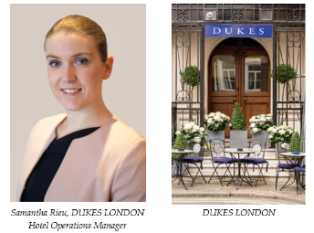 Samantha Rieu, DUKES LONDON, Wins ‘GM of the Future Award’ at the Independent Hotel Show Awards 2019