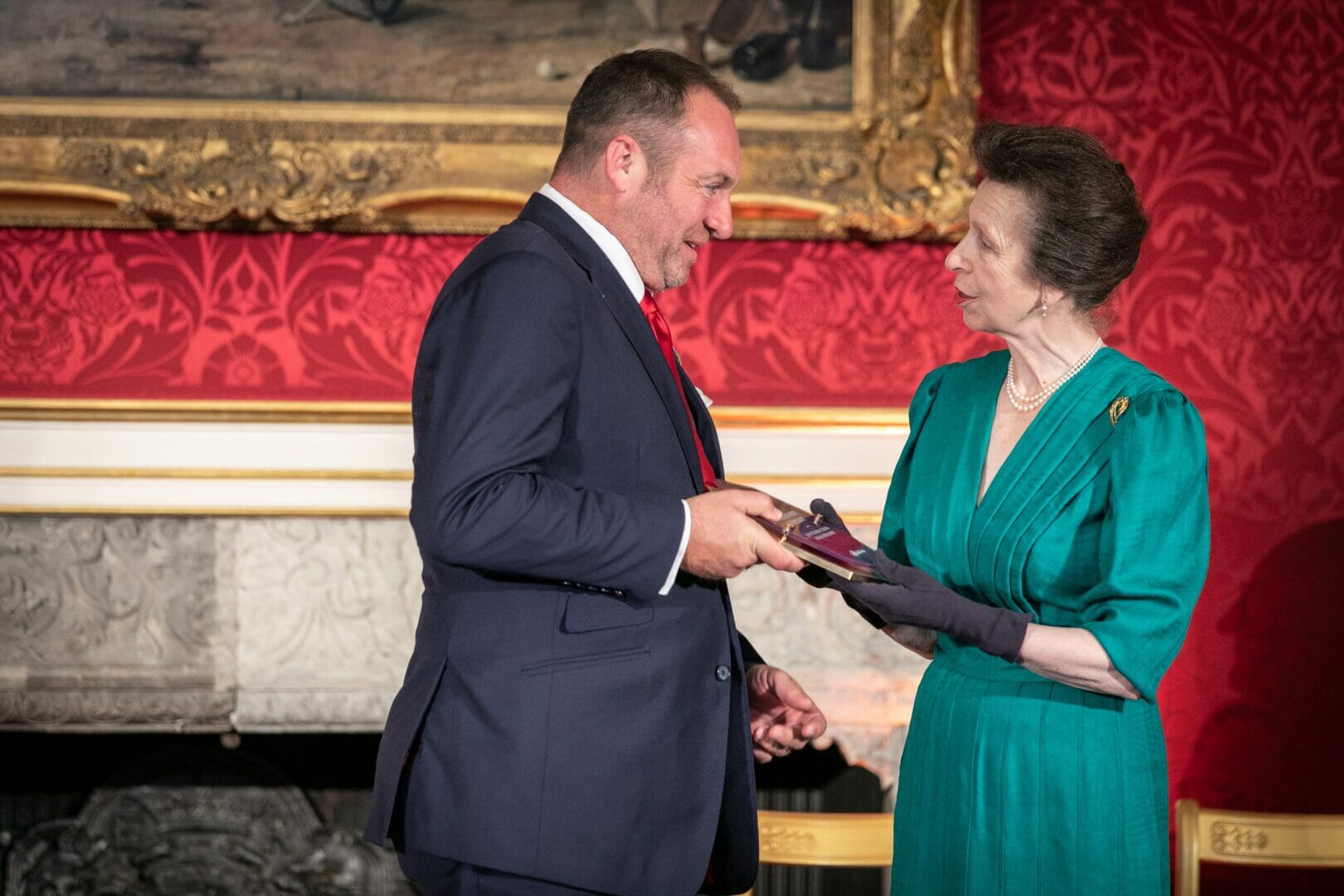 Leading Hospitality Business Presented Training Award By Princess Royal @MPWRestaurants