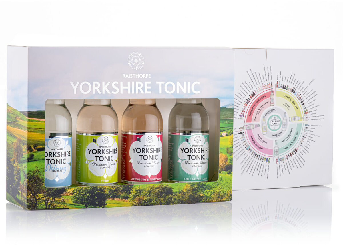 YORKSHIRE TONICS BOXED UP FOR CHRISTMAS @raisthorpemanor