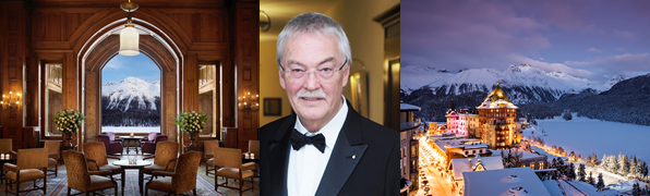 AEHL Lifetime Achievement Award for Hans Wiedemann Delegate of the Board at Badrutt’s Palace, St. Moritz @badruttspalace
