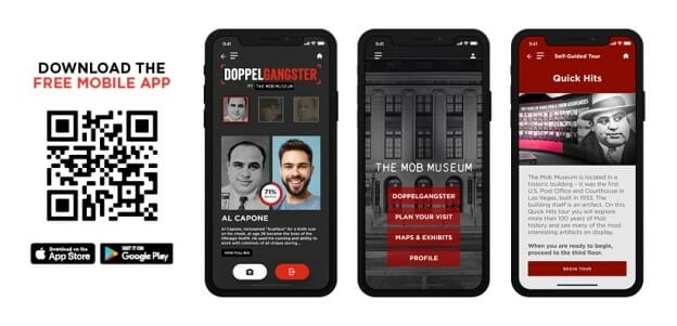 THE MOB MUSEUM LAUNCHES EXPERIENTIAL MOBILE APP DESIGNED TO ENGAGE VISITORS, FIND THEIR “DOPPELGANGSTERS”