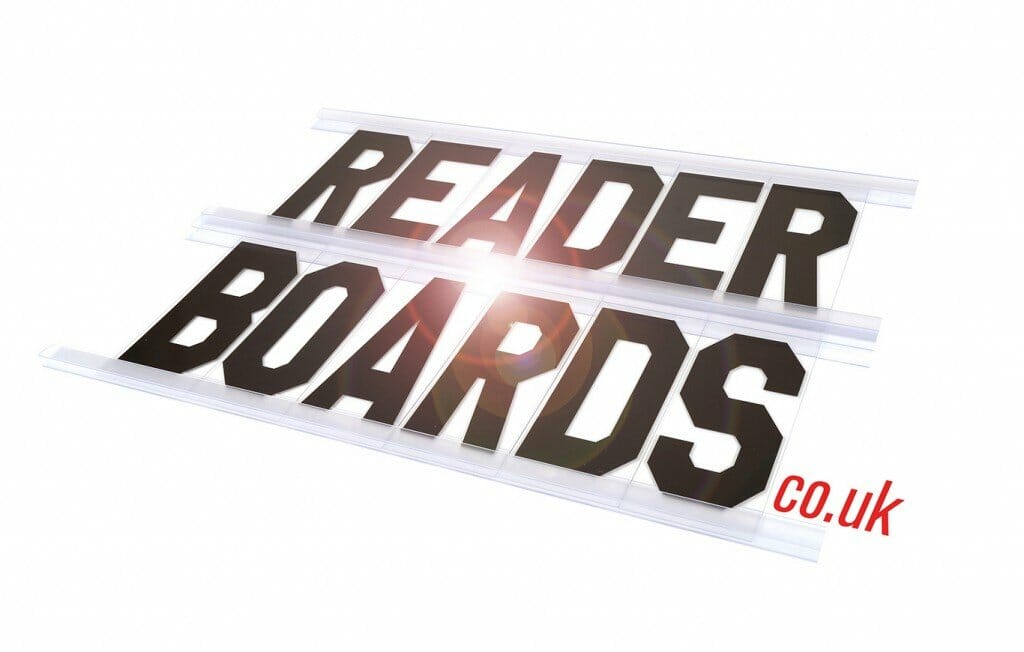 Readerboards are the only provider in the UK of American Style Changeable sign kits