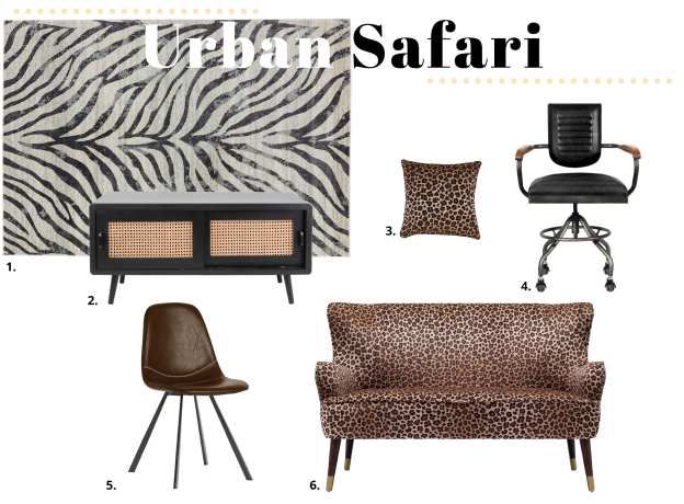 Tame the untamed with urban safari style – @cultfurniture