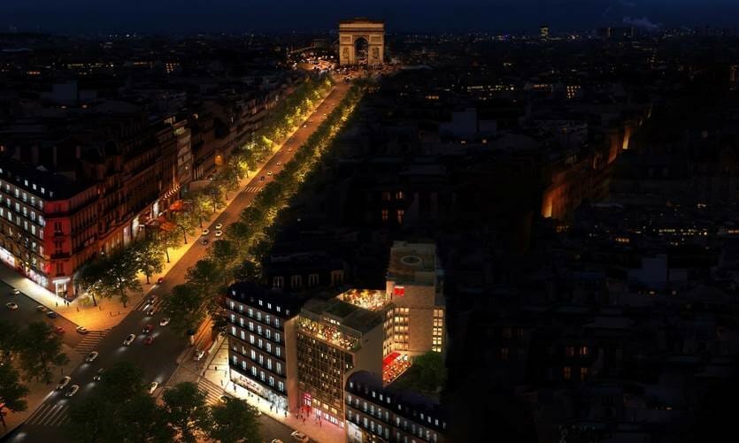 Affordable luxury on the iconic Champs-Élysées