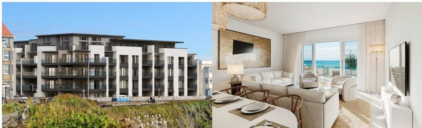 Mykonos-inspired luxury comes to a Cornish Cliff Edge