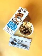 NUTTY BRUCE PARTNERS WITH LEON TO LAUNCH FIRST PORRIDGE WITH ACTIVATED ALMOND M*LK ON THE HIGH STREET
