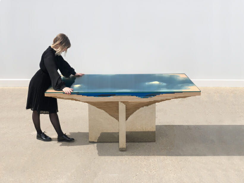 THE ABYSS DINING TABLE, 2021