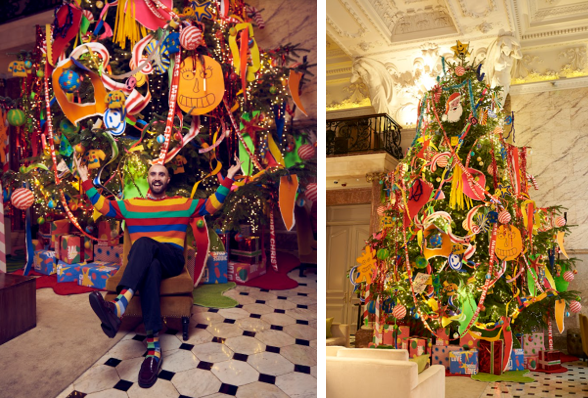 THE LONDON EDITION UNVEILS IT’S ED CURTIS x CHOOSE LOVE CHRISTMAS TREE FOR 2021