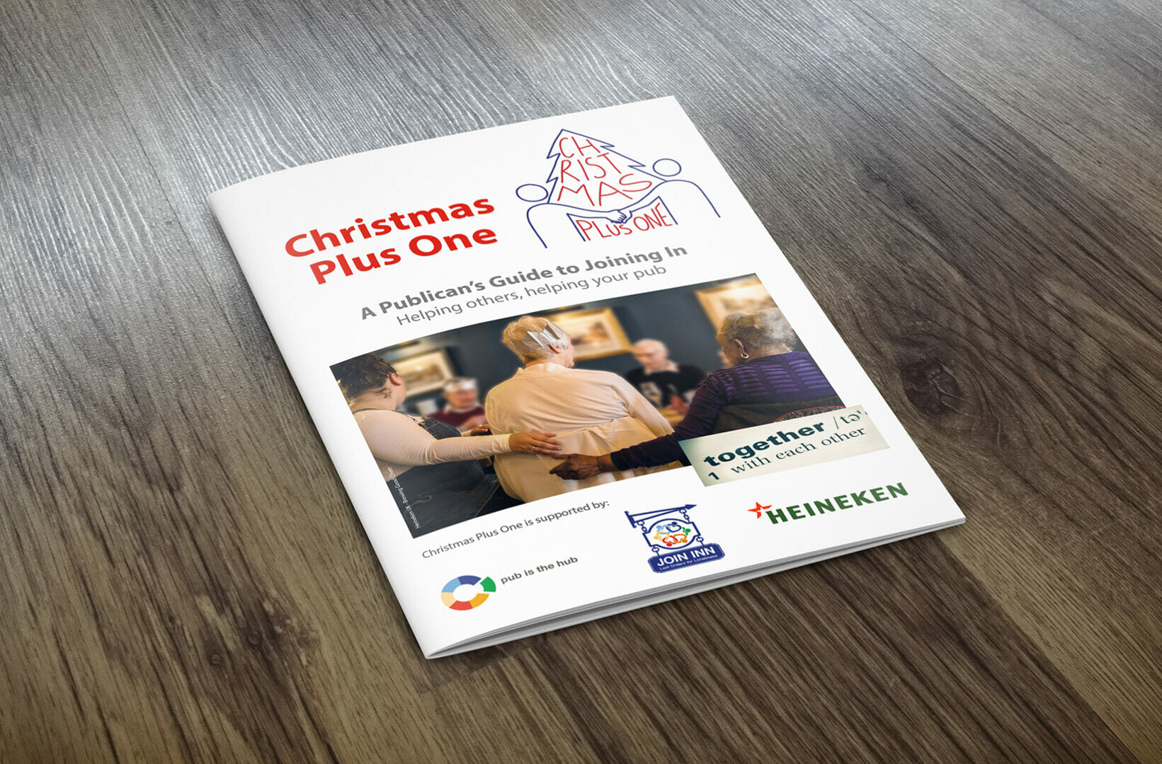 Christmas Together: publicans invited to join in new Christmas Plus One campaign created to help connect people and communities this December by using their pub as the festive hub #ChristmasTogether