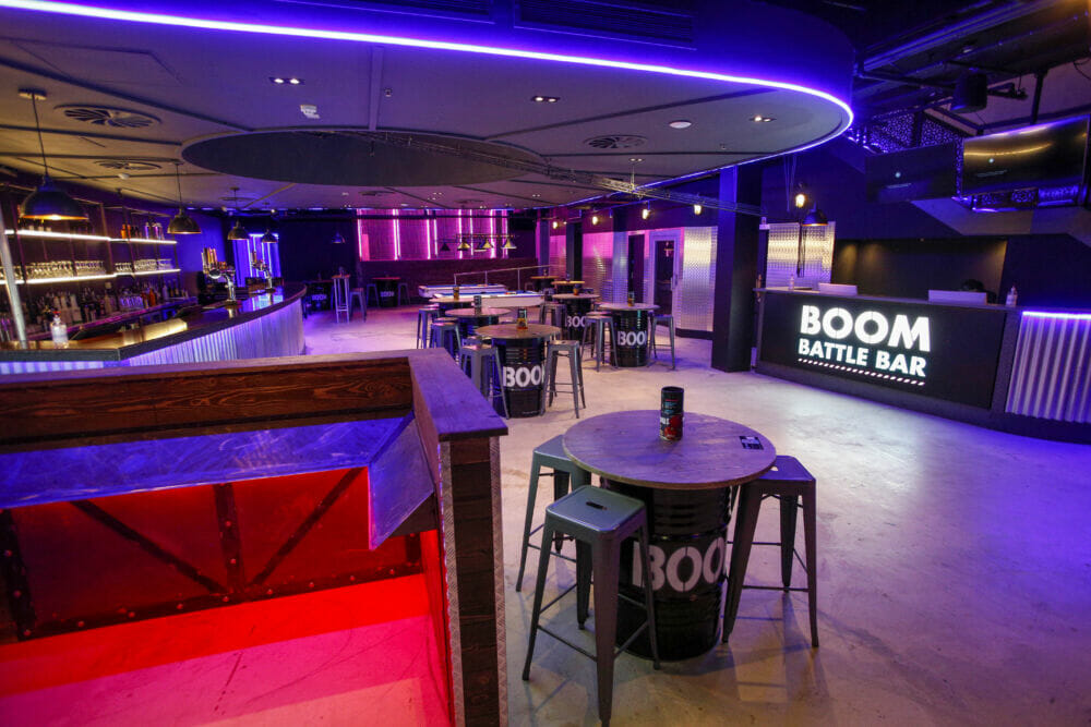 THE O2’S ENTERTAINMENT DISTRICT WELCOMES BOOM BATTLE BAR’S UK FLAGSHIP SITE