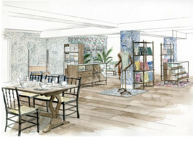 Morris & Co. opens the home emporium; its first shop-in-shop at London’s most luxurious department store, Harrods