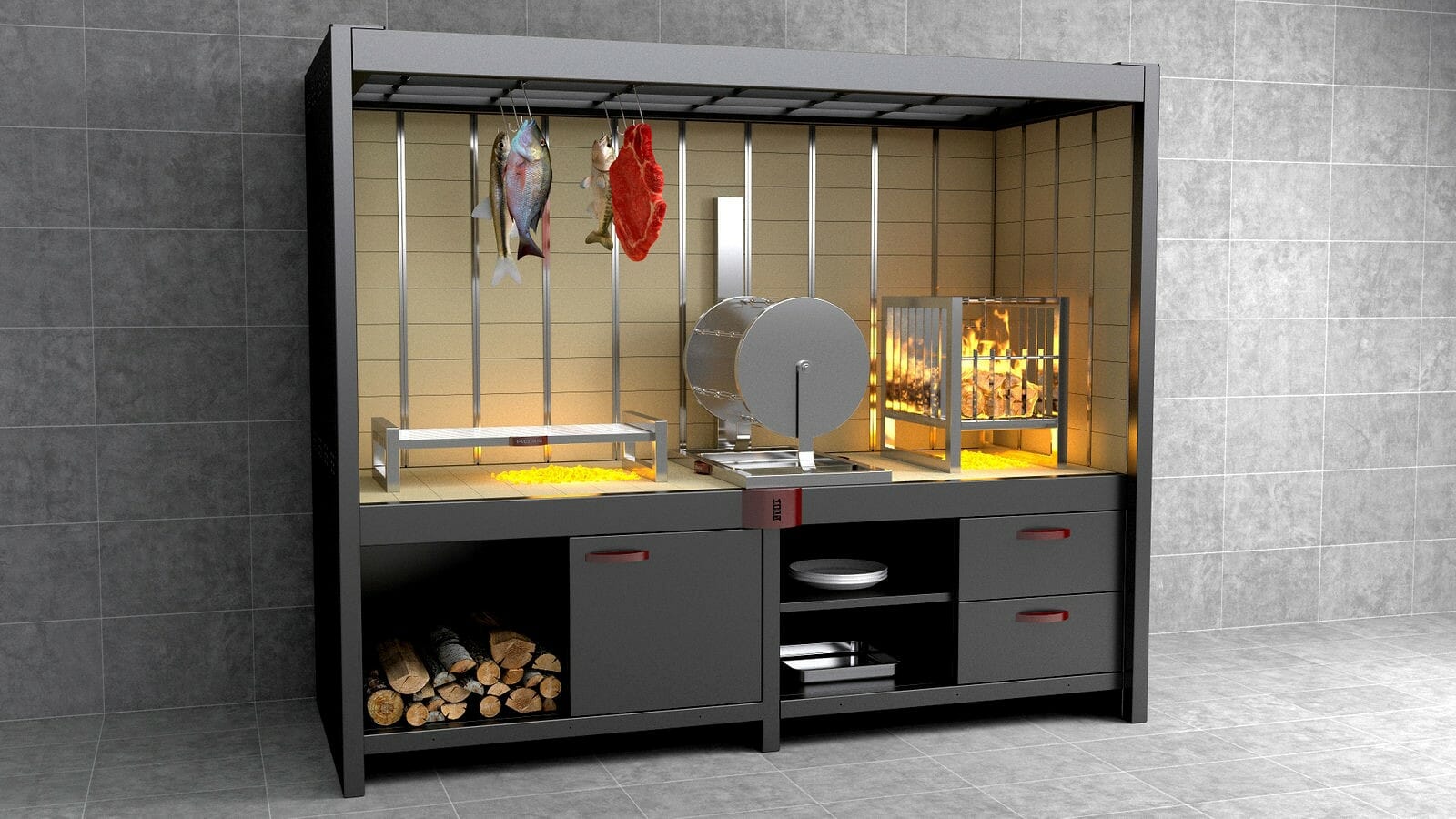KOPA LAUNCHES NEW SELF-CONTAINED FIREPLACE COOKING STATION WITH MODULAR DESIGN FOR ULTIMATE FLEXIBILITY
