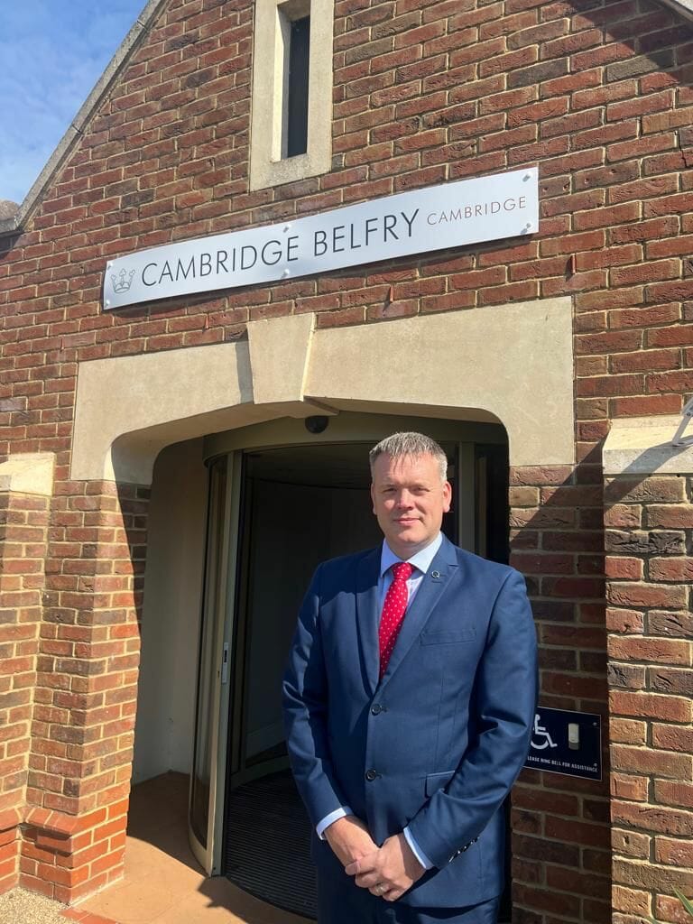 THE CAMBRIDGE BELFRY HOTEL & SPA APPOINT JON NIELD AS NEW GENERAL MANAGER