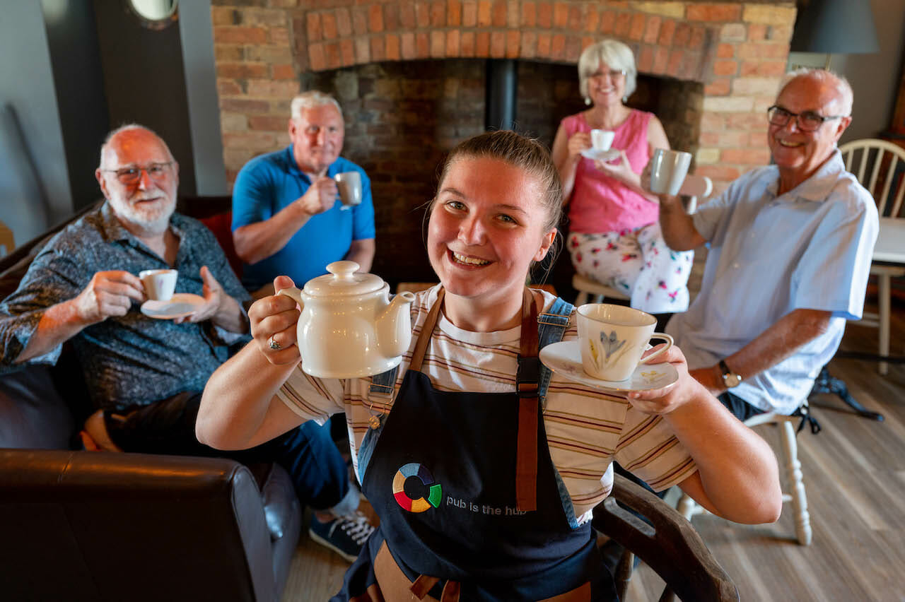 New community café at Norfolk pub helps connect locals, tackle food poverty and rural isolation