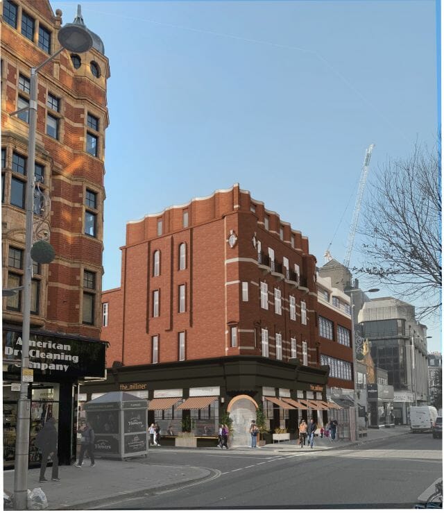 Studio Moren wins planning permission for boutique Kensington hotel