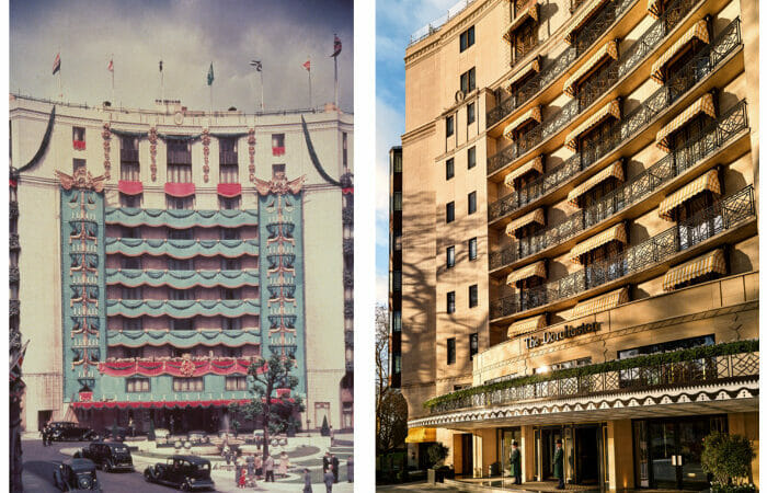 THE DORCHESTER TO RECREATE 1953 CORONATION DECORATIONS ON ITS FAMOUS FAÇADE FOR HM THE KING