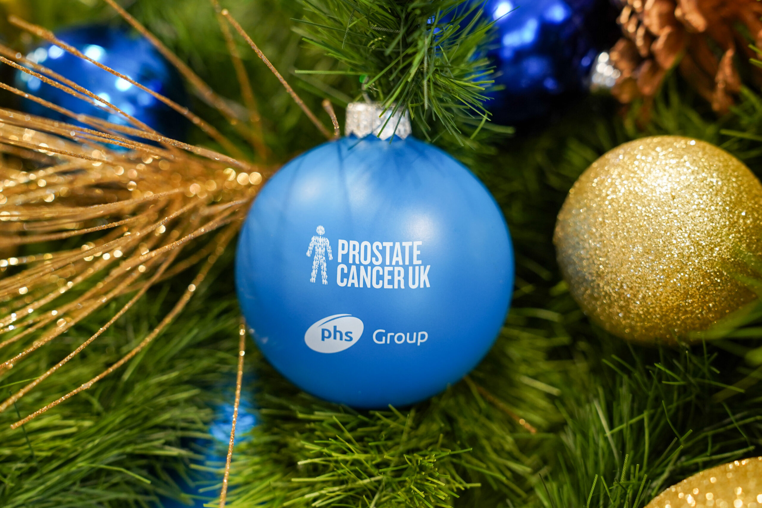 Phs Greenleaf launches Prostate Cancer Christmas bauble