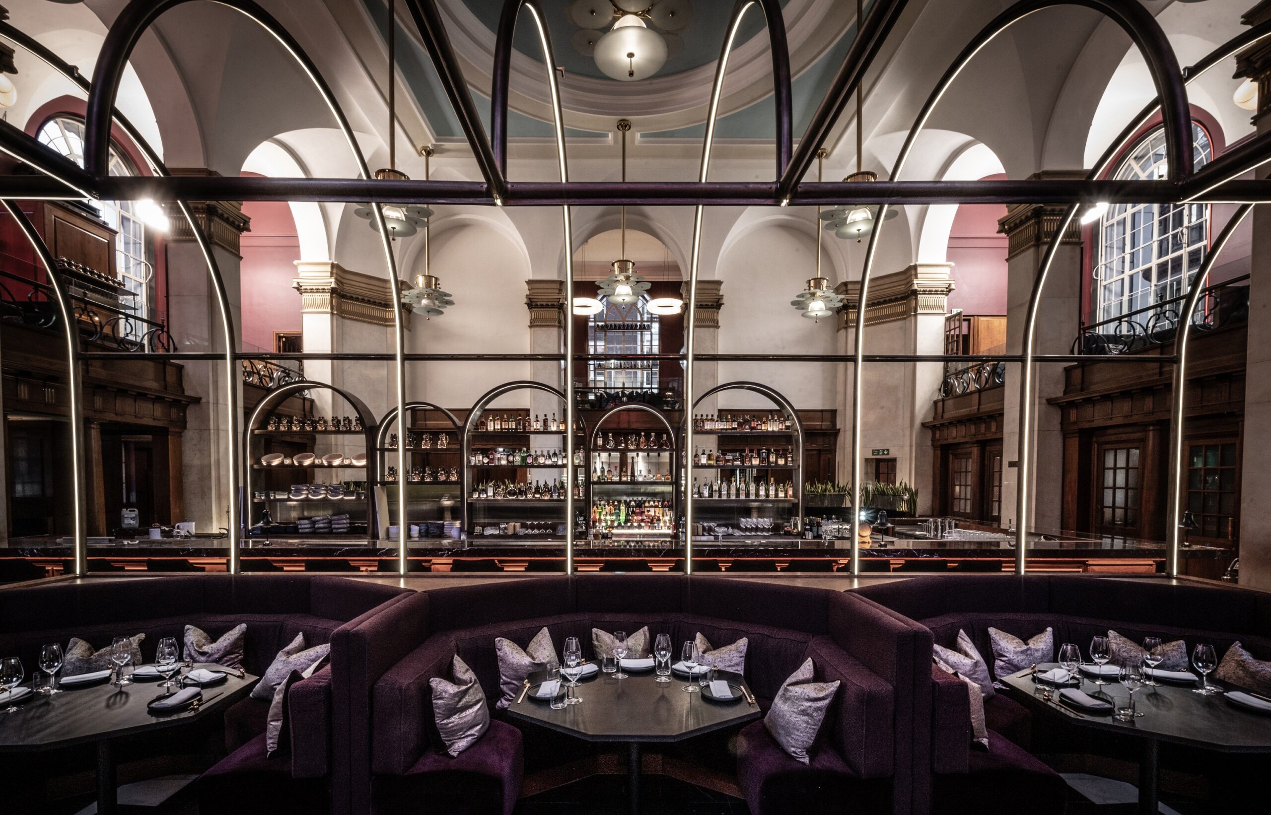 ILIV selected to create the iconic dining area at Lucky Cat, Gordon Ramsay’s new restaurant in Manchester.