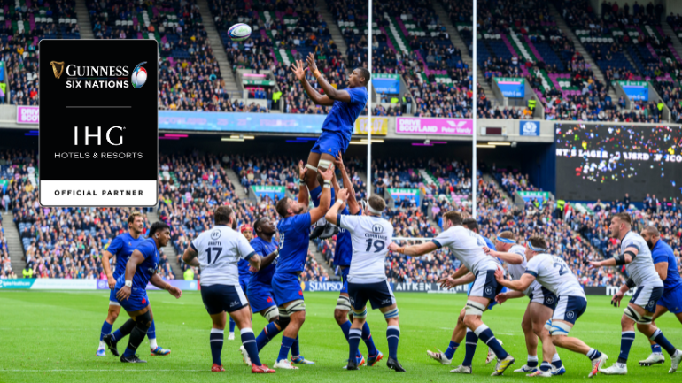 IHG Hotels & Resorts and Six Nations Rugby join forces to offer fans unmissable experiences