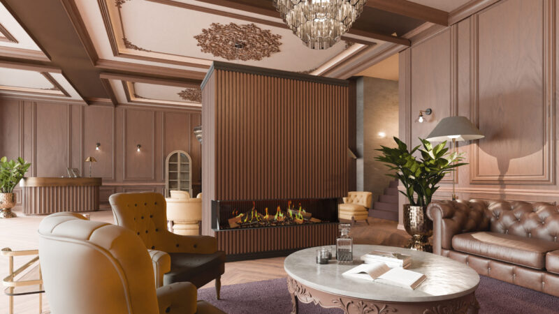 Transform your hotel or restaurant with the style and sophistication of a contemporary electric fire.