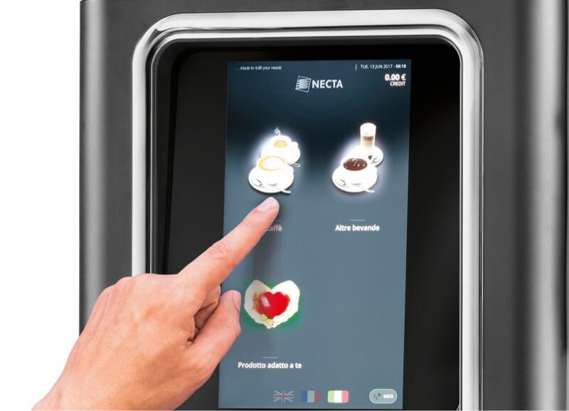 Necta’s Latest Opera Touch Can Offer a Wide Variety of Drinks – and Deliver Them Fast!