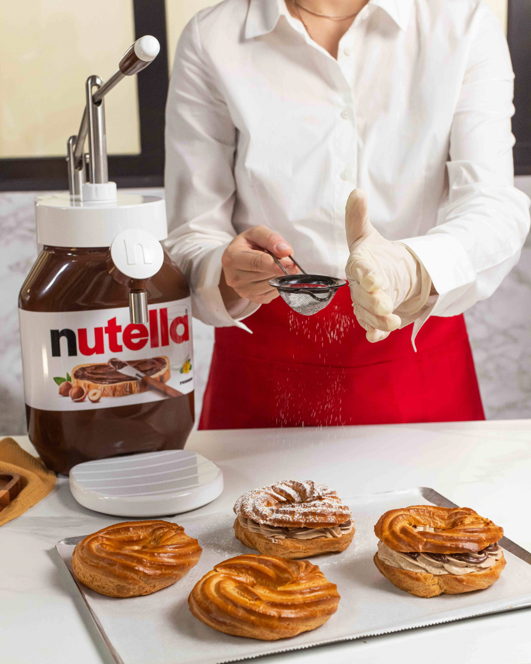 Pump Up the Profits with New Easy-Serve Nutella® Dispensers from Ferrero Foodservice!