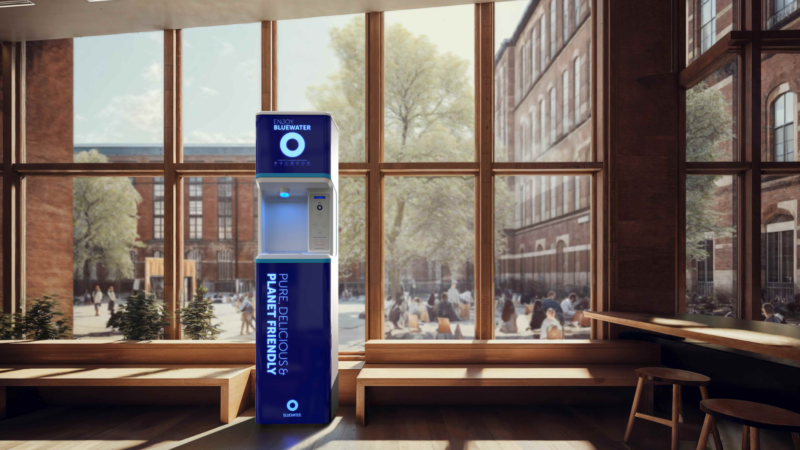 Bluewater To Revolutionize UK Drinking Water Dispenser Market With Launch of Bluewater Flow