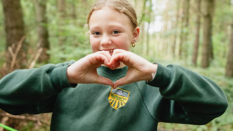 Melbourne Primary School Explores the Outdoors  with Yeo Valley Organic